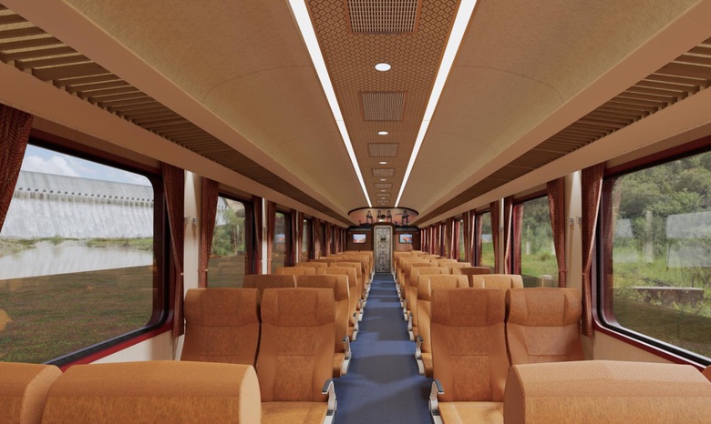 Tàu hỏa hạng sang chạy tuyến Hà Nội - Hải Phòng có gì đặc biệt?- Ảnh 2. Tàu hỏa hạng sang chạy tuyến Hà Nội - Hải Phòng có gì đặc biệt?- Ảnh 2.