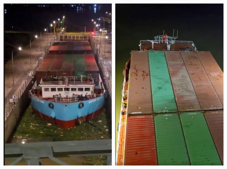 Th&ocirc;ng tuyến vận tải container Hải Ph&ograve;ng - Ninh B&igrave;nh qua k&ecirc;nh Nghĩa Hưng- Ảnh 1.