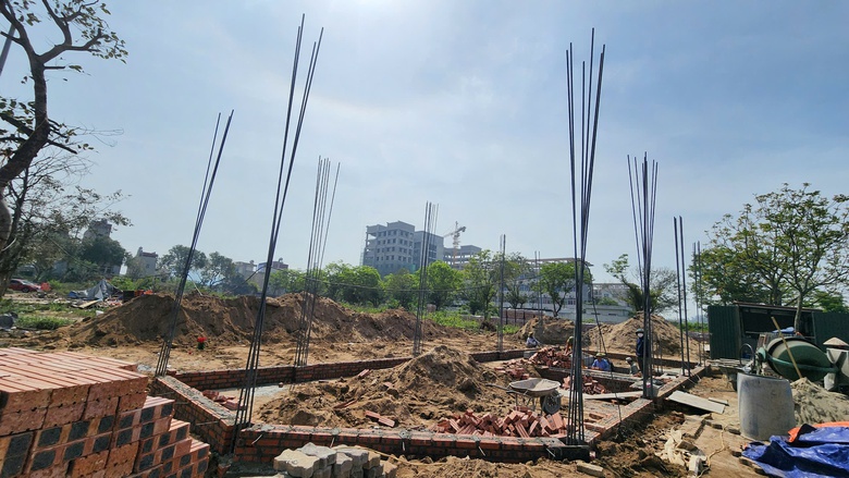 Vui vẻ nhường đất, người d&acirc;n nhộn nhịp x&acirc;y nh&agrave; b&ecirc;n đường V&agrave;nh đai 4 qua Bắc Ninh- Ảnh 4.