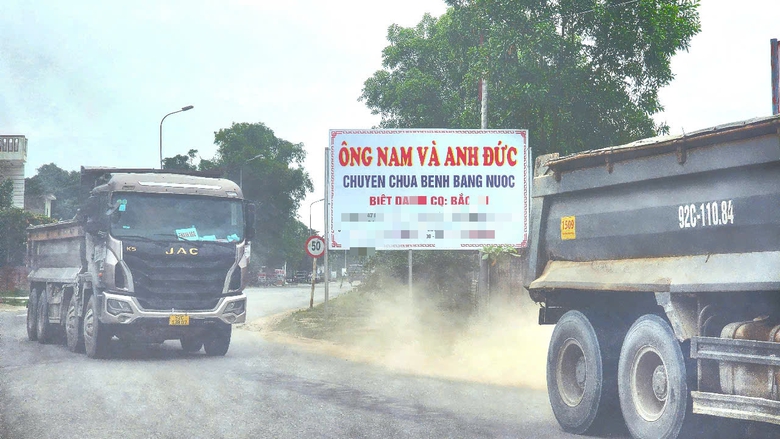 Vụ quảng c&aacute;o "chữa bệnh bằng nước": C&ocirc;ng an Quảng Ng&atilde;i v&agrave;o cuộc- Ảnh 1.