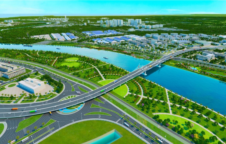 Ph&acirc;n luồng giao th&ocirc;ng tạm để thi c&ocirc;ng đường V&agrave;nh đai 2 Hải Ph&ograve;ng- Ảnh 1.