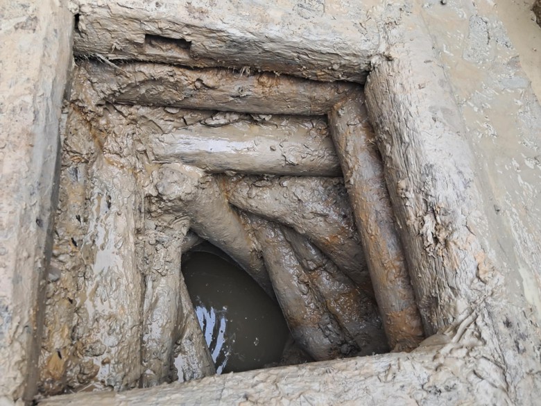 Phát hiện giếng cổ bằng gỗ độc đáo ở Bắc Giang- Ảnh 2. Phát hiện giếng cổ bằng gỗ độc đáo ở Bắc Giang- Ảnh 2.