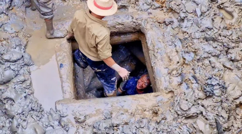 Phát hiện giếng cổ bằng gỗ độc đáo ở Bắc Giang- Ảnh 1. Phát hiện giếng cổ bằng gỗ độc đáo ở Bắc Giang- Ảnh 1.