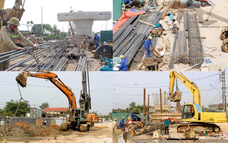 C&oacute; mặt bằng, nh&agrave; thầu bứt ph&aacute; tiến độ 3 n&uacute;t giao, cầu vượt cao tốc Vạn Ninh - Cam Lộ- Ảnh 5.