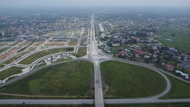 To&agrave;n cảnh đường V&agrave;nh đai V Th&aacute;i Nguy&ecirc;n ngh&igrave;n tỷ trước ng&agrave;y kh&aacute;nh th&agrave;nh- Ảnh 5.