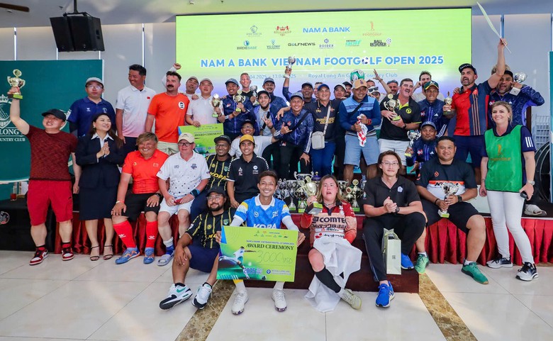 Nam A Bank Vietnam Footgolf Open 2025 đ&atilde; t&igrave;m ra nh&agrave; v&ocirc; địch- Ảnh 1.