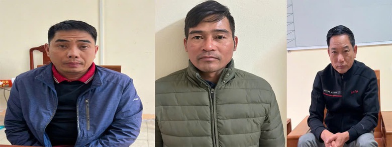 Khởi tố, bắt giam 3 đối tượng khai th&aacute;c đất tr&aacute;i ph&eacute;p- Ảnh 2.