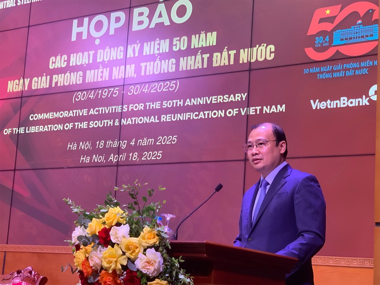 Đặc sắc chuỗi hoạt động kỷ niệm 50 năm Ng&agrave;y giải ph&oacute;ng miền Nam, thống nhất đất nước- Ảnh 1.