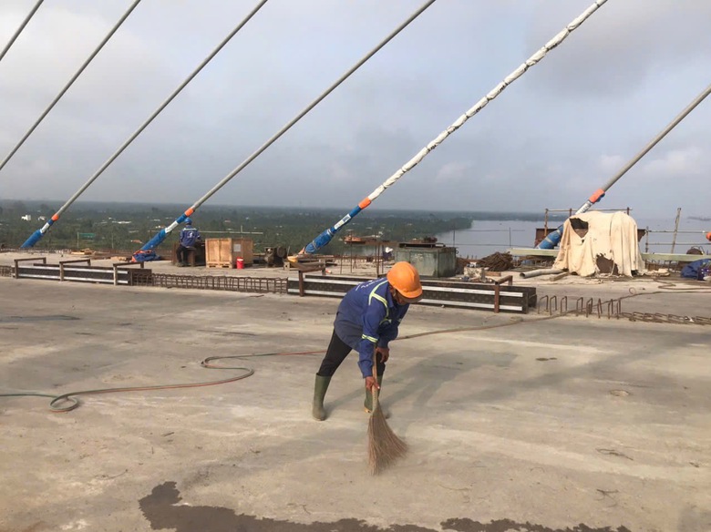 Ng&agrave;y mai 19/4: Hợp long cầu d&acirc;y văng Rạch Miễu 2- Ảnh 2.