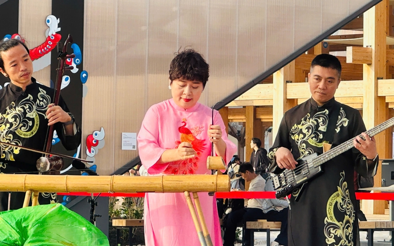 Tinh hoa &acirc;m nhạc truyền thống Việt Nam tỏa s&aacute;ng tại EXPO 2025- Ảnh 1.