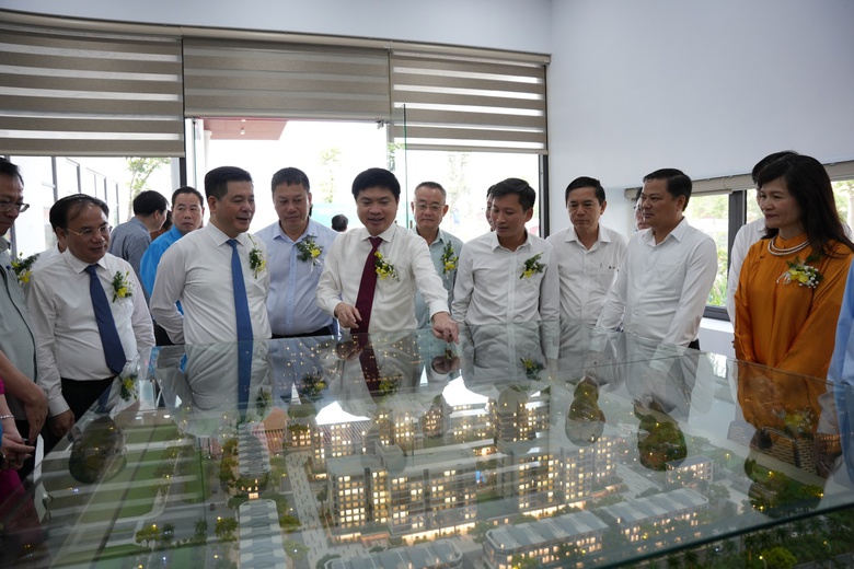 H&agrave; Nam: Khởi c&ocirc;ng khu nh&agrave; ở x&atilde; hội 282 căn hộ ở Duy Ti&ecirc;n- Ảnh 2.