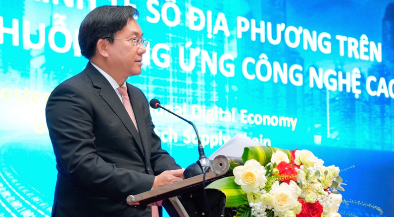 Vĩnh Ph&uacute;c: X&acirc;y dựng kinh tế số tr&ecirc;n nền tảng chuỗi cung ứng c&ocirc;ng nghệ cao- Ảnh 1.