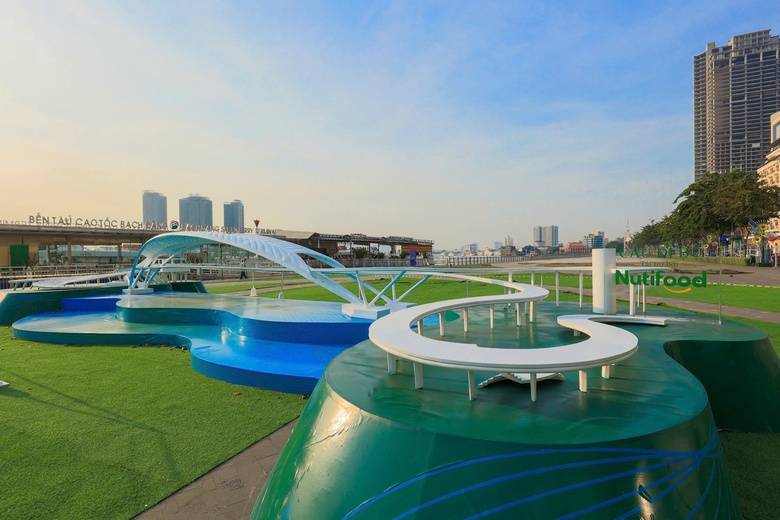 CC1 tham gia thi c&ocirc;ng cầu đi bộ gần 1.000 tỷ đồng bắc qua s&ocirc;ng S&agrave;i G&ograve;n- Ảnh 1.