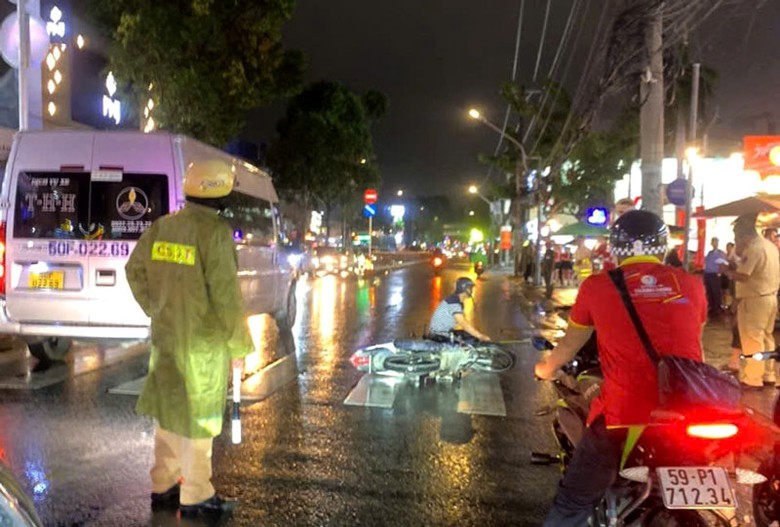 Hiện trường vụ tai nạn giao th&ocirc;ng khiến một người tử vong.