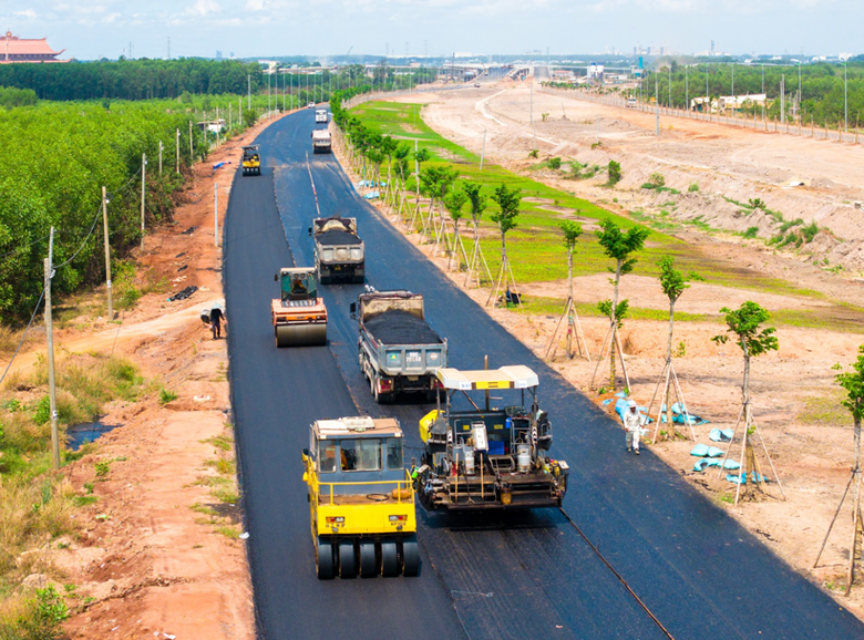 Đua tiến độ th&ocirc;ng xe kỹ thuật đường kết nối s&acirc;n bay Long Th&agrave;nh dịp 30/4- Ảnh 6.