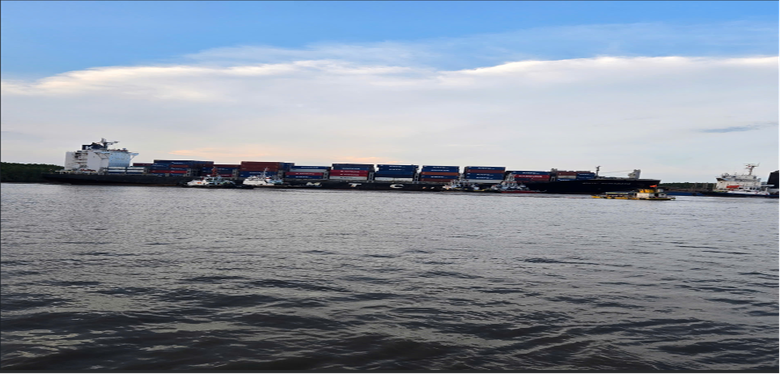 Thứ trưởng Nguyễn Xu&acirc;n Sang trực tiếp chỉ đạo xử l&yacute; vụ hai t&agrave;u va chạm ở Cần Giờ- Ảnh 2.