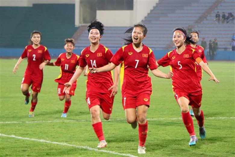 V&agrave;o bảng dễ thở, U20 Việt Nam s&aacute;ng cửa dự giải nữ ch&acirc;u &Aacute;- Ảnh 1.