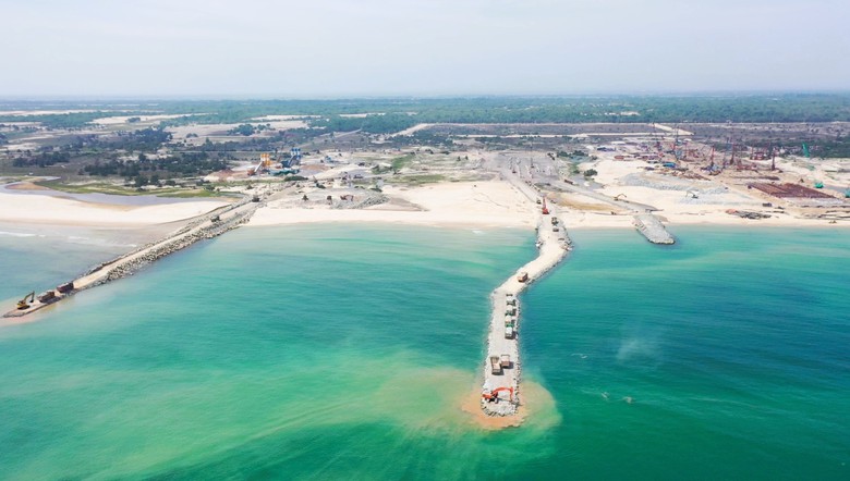 Dự án khu bến cảng hơn 14.000 tỷ ở Quảng Trị ra sao sau hơn 1 năm thi công?- Ảnh 6. Dự án khu bến cảng hơn 14.000 tỷ ở Quảng Trị ra sao sau hơn 1 năm thi công?- Ảnh 6.