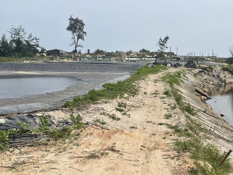 Quảng Trị: Bờ k&egrave; bị x&oacute;i lở nghi&ecirc;m trọng, địa phương vẫn chờ kinh ph&iacute; khắc phục- Ảnh 2.