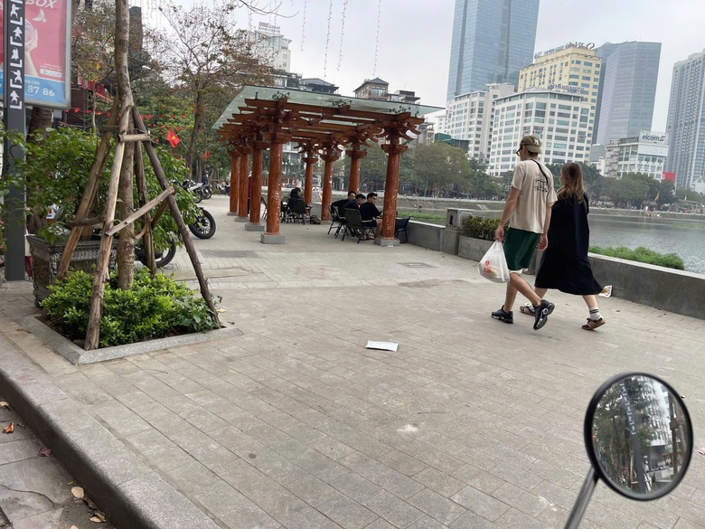 Tuyến phố đi bộ Ngọc Kh&aacute;nh chưa thu h&uacute;t kh&aacute;ch v&igrave; thiếu c&aacute;c hoạt động vui chơi, giải tr&iacute;.