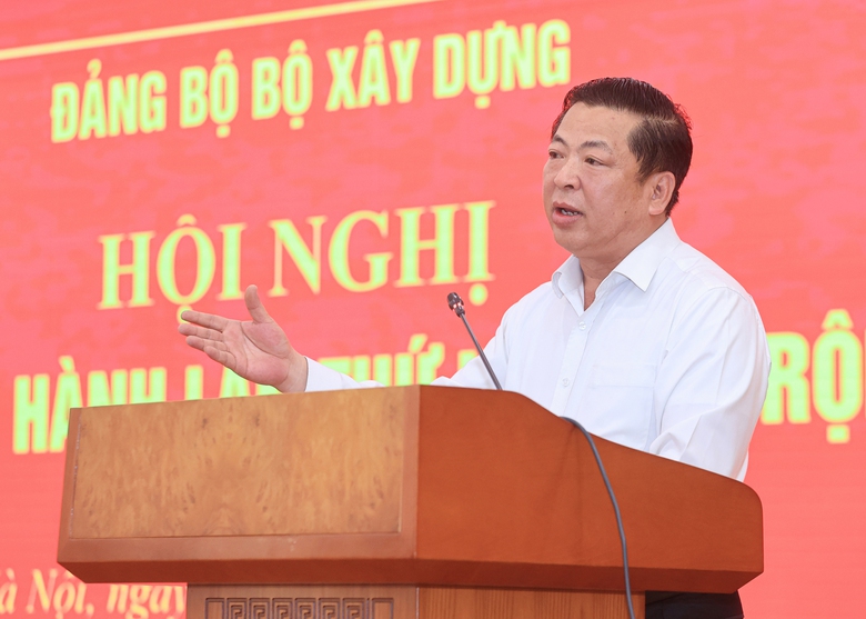 Đảng bộ Bộ X&acirc;y dựng l&atilde;nh đạo, chỉ đạo triển khai đồng bộ c&aacute;c nhiệm vụ trọng t&acirc;m- Ảnh 1.