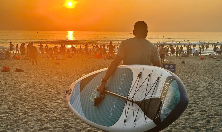 C&aacute;c điểm du lịch ở Đ&agrave; Nẵng chật k&iacute;n du kh&aacute;ch trong 2 ng&agrave;y nghỉ lễ- Ảnh 2.