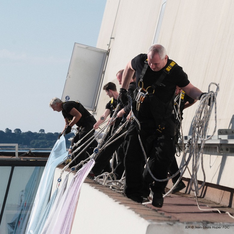 Cận cảnh nơi diễn ra Liên hoan phim Cannes 2025 trước giờ khai mạc- Ảnh 2. Cận cảnh nơi diễn ra Liên hoan phim Cannes 2025 trước giờ khai mạc- Ảnh 2.