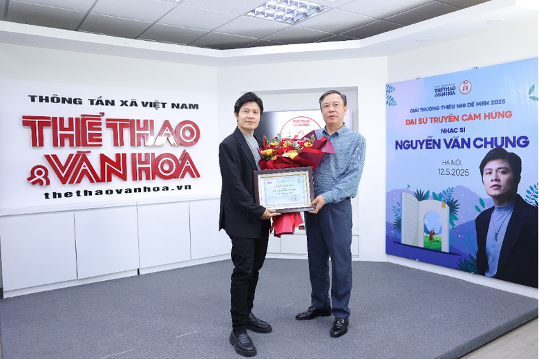Nguyễn Văn Chung l&agrave;m đại sứ giải thưởng Thiếu nhi Dế M&egrave;n 2025- Ảnh 1.
