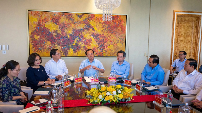 TP.HCM, Bình Dương, Bà Rịa-Vũng Tàu gặp gỡ thống nhất hợp lực xây dựng siêu đô thị- Ảnh 7. TP.HCM, Bình Dương, Bà Rịa-Vũng Tàu gặp gỡ thống nhất hợp lực xây dựng siêu đô thị- Ảnh 7.