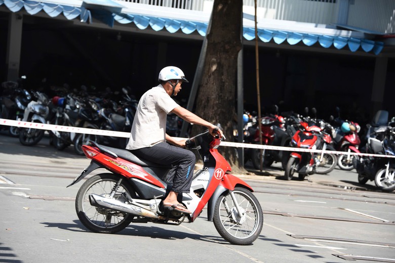 500 học vi&ecirc;n dự kỳ s&aacute;t hạch cấp giấy ph&eacute;p l&aacute;i xe đầu ti&ecirc;n do CSGT TP.HCM tổ chức- Ảnh 7.