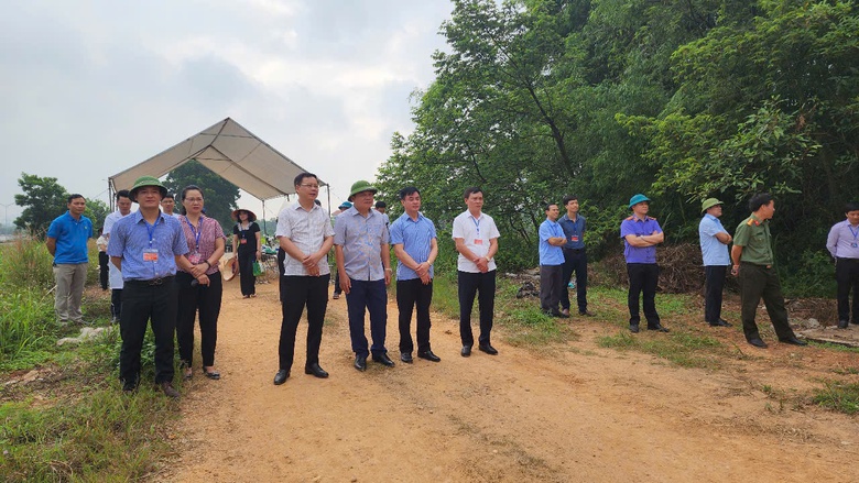 Vĩnh Y&ecirc;n cưỡng chế GPMB dự &aacute;n Đường song song đường sắt H&agrave; Nội - L&agrave;o Cai- Ảnh 4.
