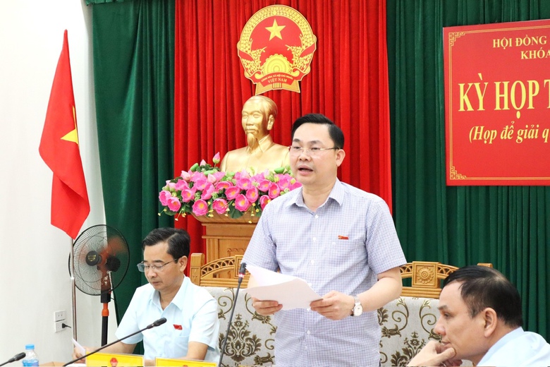 Vĩnh Ph&uacute;c: Huyện B&igrave;nh Xuy&ecirc;n tổ chức kỳ họp thứ 24 nhiệm kỳ 2021 - 2026- Ảnh 1.