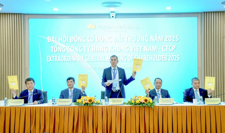 Vietnam Airlines đại hội cổ đ&ocirc;ng bất thường, th&ocirc;ng qua nhiều quyết s&aacute;ch quan trọng- Ảnh 1.