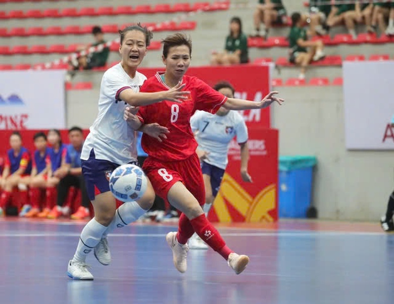 Bị loại ở giải ch&acirc;u &Aacute;, v&igrave; sao 2 cầu thủ tuyển futsal nữ Việt Nam vẫn chưa rời Trung Quốc?- Ảnh 1.