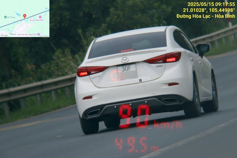 H&agrave; Nội: Nhiều t&agrave;i xế chạy qu&aacute; tốc độ bị phạt nặng- Ảnh 5.