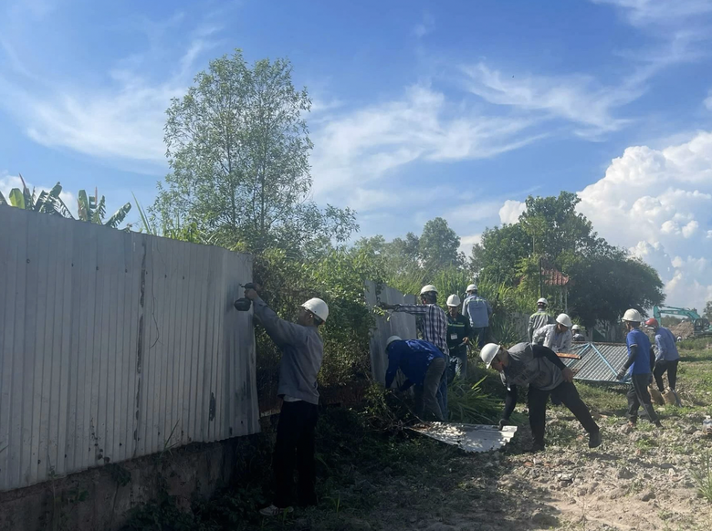 Đồng Nai bắt đầu cưỡng chế giao mặt bằng cao tốc Bi&ecirc;n H&ograve;a - Vũng T&agrave;u đoạn qua Long Th&agrave;nh- Ảnh 1.