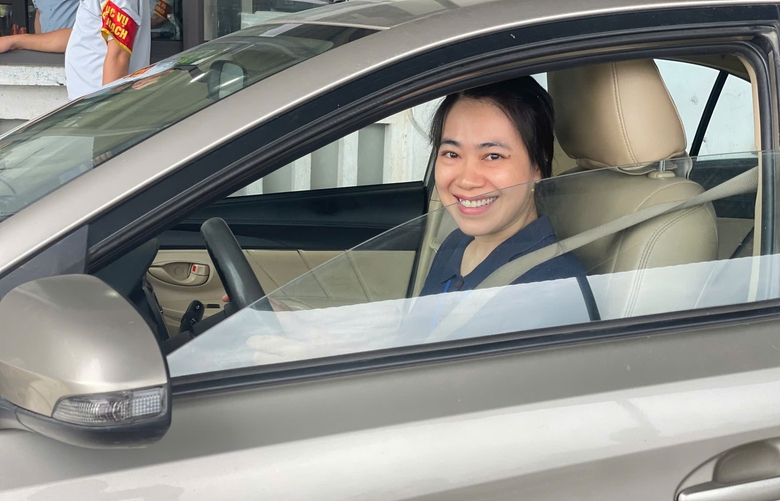 CSGT H&ograve;a B&igrave;nh lần đầu tổ chức s&aacute;t hạch GPLX &ocirc; t&ocirc;- Ảnh 24.