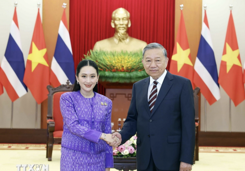 Thủ tướng Thái Lan khẳng định luôn trân trọng quan hệ hữu nghị với Việt Nam- Ảnh 1. Thủ tướng Thái Lan khẳng định luôn trân trọng quan hệ hữu nghị với Việt Nam- Ảnh 1.