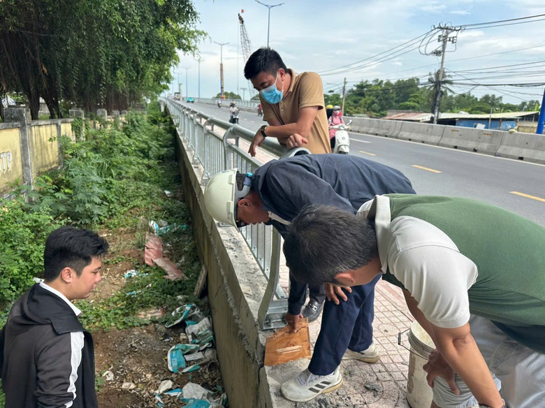 TP.HCM: Cầu Tăng Long hơn 700 tỷ đồng mới đưa v&agrave;o sử dụng đ&atilde; sụt l&uacute;n- Ảnh 5.