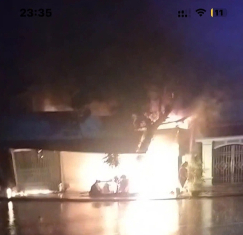 Tuy&ecirc;n Quang: Ch&aacute;y trong đ&ecirc;m khiến 1 người ở huyện Chi&ecirc;m H&oacute;a tử vong- Ảnh 1.