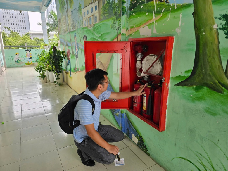 Hơn 50 trường học ở H&agrave; Nội chờ nghiệm thu PCCC- Ảnh 2.