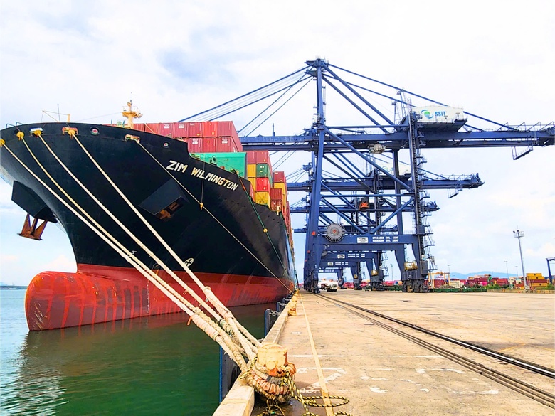 Cảng SSIT đ&oacute;n t&agrave;u tuyến mới đi bờ Đ&ocirc;ng nước Mỹ- Ảnh 1.
