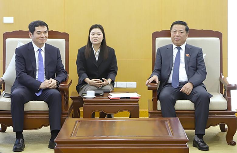 Bộ trưởng Trần Hồng Minh l&agrave;m việc với Tổng c&ocirc;ng ty Luyện kim Trung Quốc- Ảnh 2.