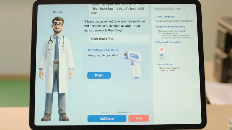 Trung Quốc mở ph&ograve;ng kh&aacute;m AI đầu ti&ecirc;n tại Trung Đ&ocirc;ng với "b&aacute;c sĩ ảo"- Ảnh 1.