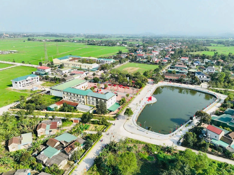 H&agrave; Tĩnh: X&acirc;y dựng cảnh quan n&ocirc;ng th&ocirc;n mới xanh - sạch - đẹp từ cải tạo ao, hồ- Ảnh 1.