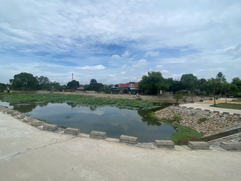 H&agrave; Tĩnh: X&acirc;y dựng cảnh quan n&ocirc;ng th&ocirc;n mới xanh - sạch - đẹp từ cải tạo ao, hồ- Ảnh 2.