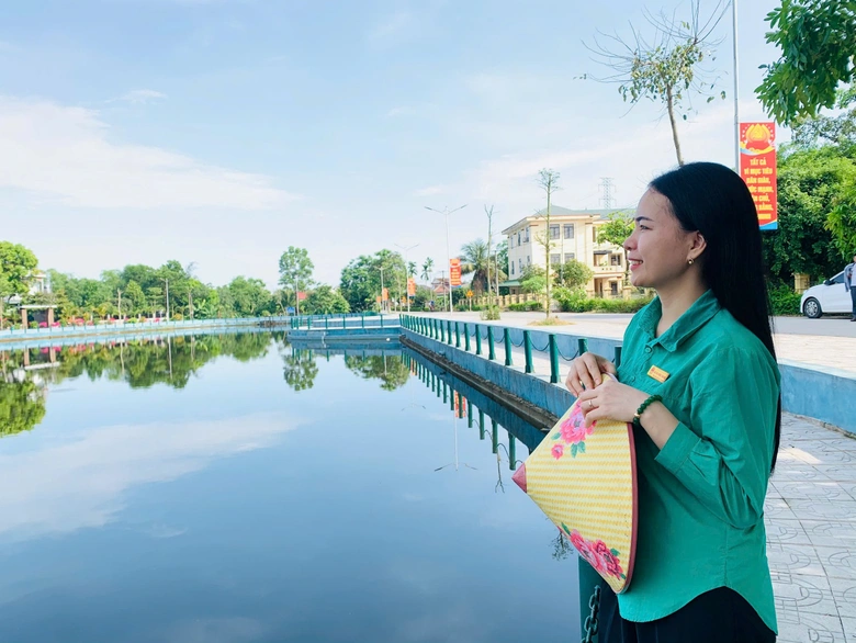 H&agrave; Tĩnh: X&acirc;y dựng cảnh quan n&ocirc;ng th&ocirc;n mới xanh - sạch - đẹp từ cải tạo ao, hồ- Ảnh 3.