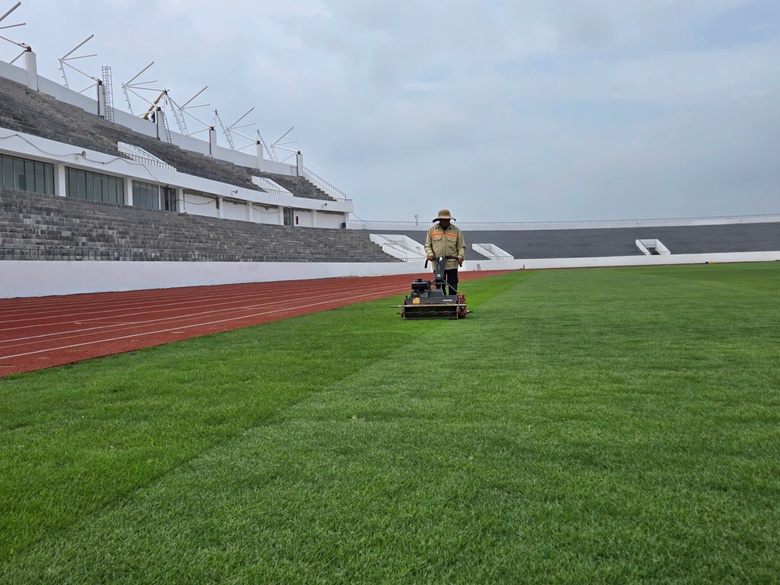 To&agrave;n cảnh s&acirc;n vận động hiện đại bậc nhất v&ugrave;ng trung du tại Th&aacute;i Nguy&ecirc;n sắp ho&agrave;n th&agrave;nh- Ảnh 5.