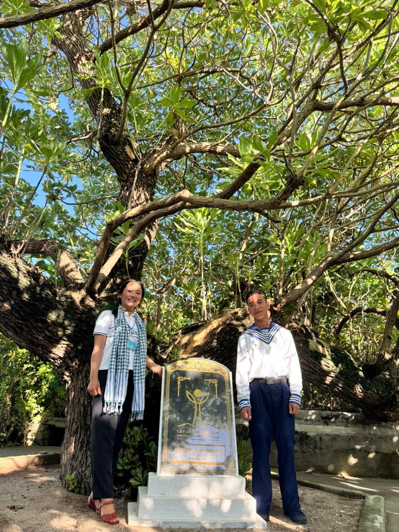 Ấn tượng sắc xanh Trường Sa- Ảnh 2. Ấn tượng sắc xanh Trường Sa- Ảnh 2.