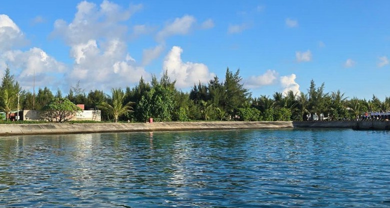 Ấn tượng sắc xanh Trường Sa- Ảnh 1. Ấn tượng sắc xanh Trường Sa- Ảnh 1.